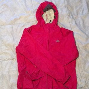 North Face rain jacket